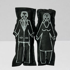Casal de Bonecos para Rituais Vodu