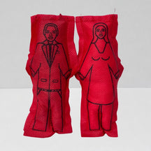 Casal de Bonecos para Rituais Vodu